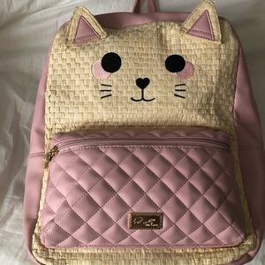 Betsey johnson kitty backpack